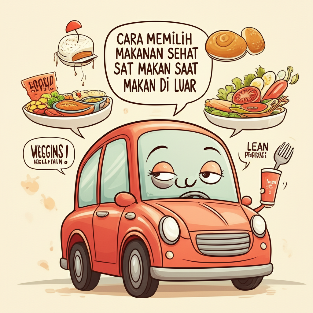 Cara memilih makanan sehat saat makan di luar