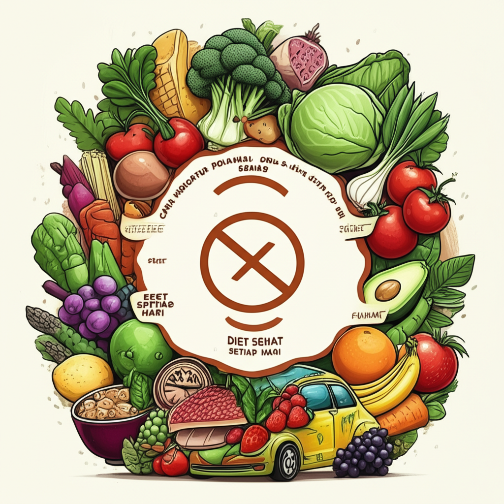 Cara mengatur pola makan diet sehat setiap hari