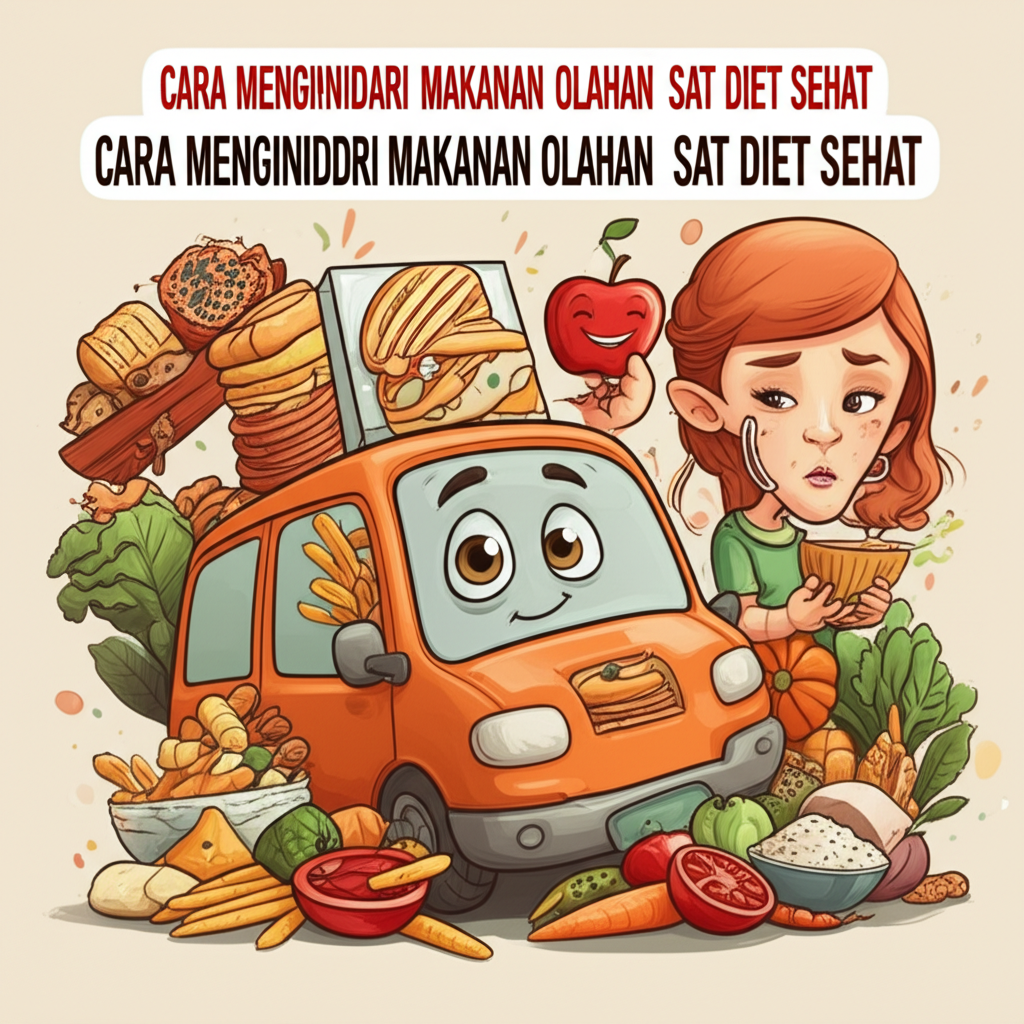 Cara menghindari makanan olahan saat diet sehat