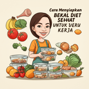 Cara menyiapkan bekal diet sehat untuk kerja