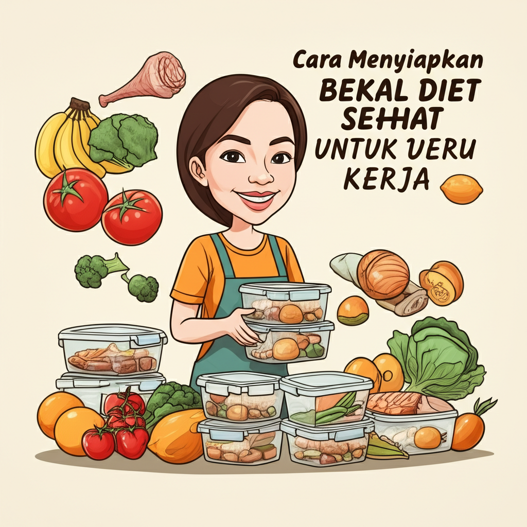 Cara menyiapkan bekal diet sehat untuk kerja