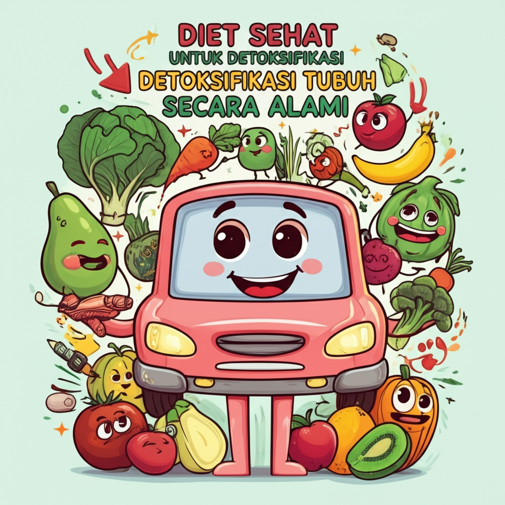 Diet sehat untuk detoksifikasi tubuh secara alami