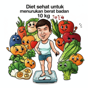 Diet sehat untuk menurunkan berat badan 10 kg