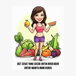 Diet sehat yang cocok untuk wanita ingin kurus