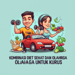 Kombinasi diet sehat dan olahraga untuk kurus