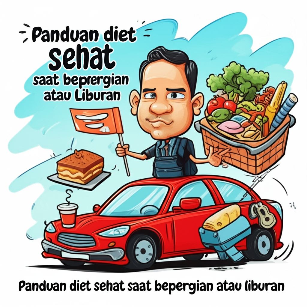 Panduan diet sehat saat bepergian atau liburan
