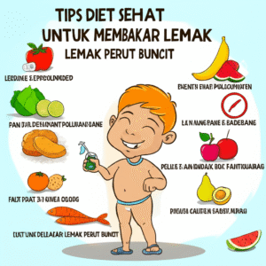Tips diet sehat untuk membakar lemak perut buncit
